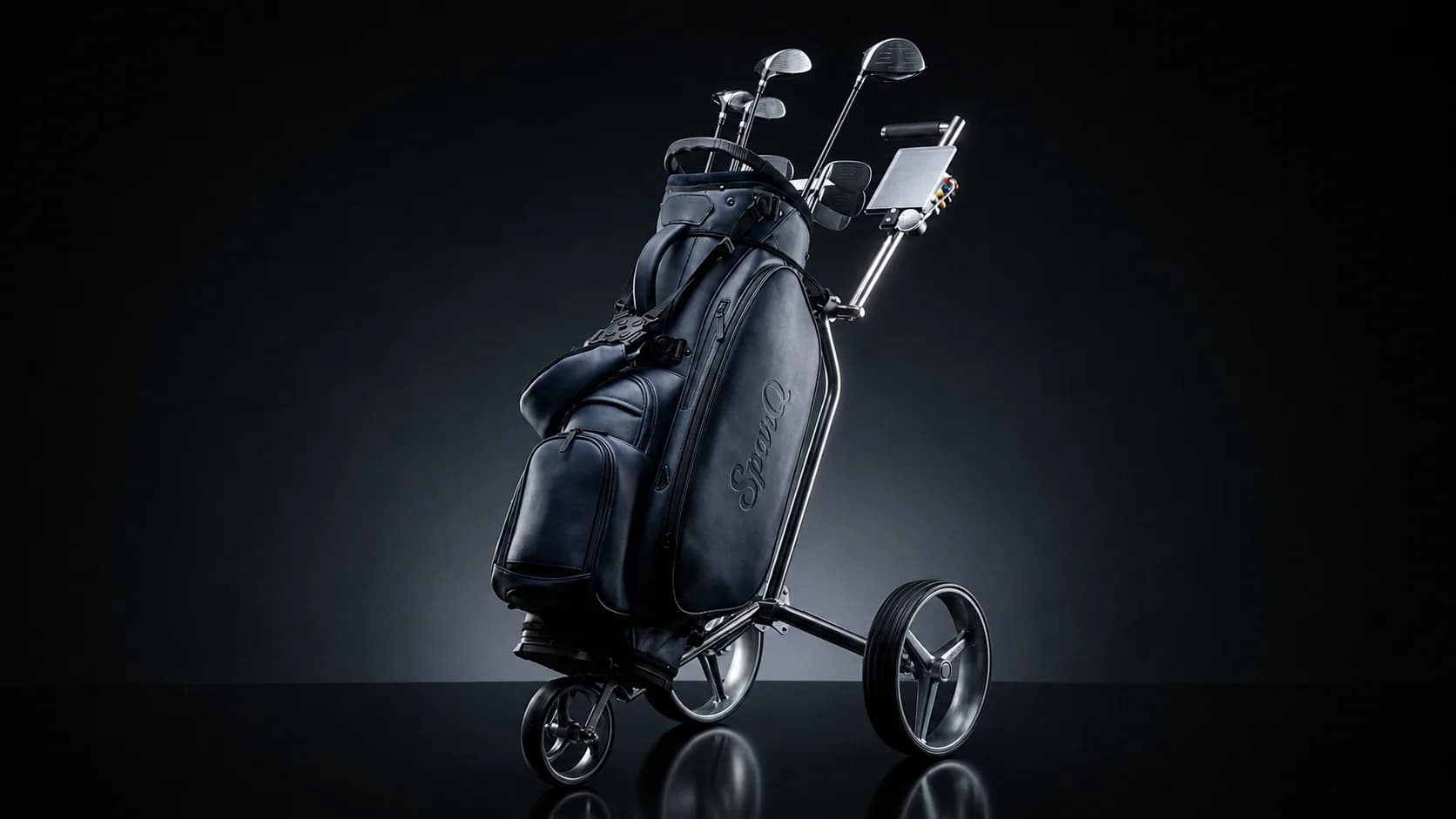 Golf Trolley Detail